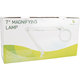 Naturalight 7-inch White Magnifying Lamp