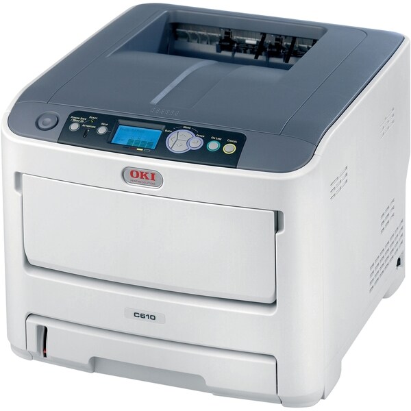 Oki C610DN LED Printer - Color - 1200 x 600 dpi Print - Plain Paper P