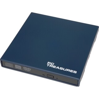 Digital Treasures 07189 External DVD-Writer - Retail Pack - Navy