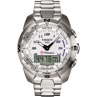 Tissot Men's T-Touch Expert White Dial Chronograph Watch
