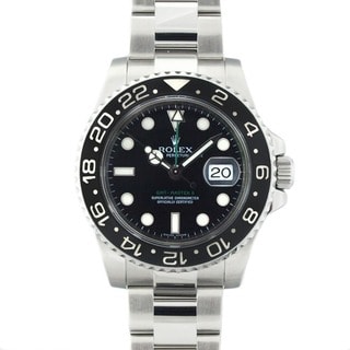 Pre-Owned Rolex Men's GMT Master II Ceramic Bezel Watch