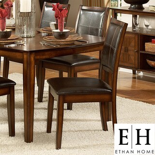 ETHAN HOME Frisco Bay Classic Oak Dining Chairs (Set of 2)