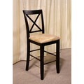 Napeolis Microfiber Counter-height Stools (Set of 2)