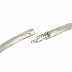 Sterling Silver Infinity Bangle Bracelet 