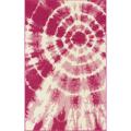 Alexa Playtime Collection Psychedelic Kids Pink Rug (4'5 x 6'9)