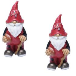 Tampa Bay Buccaneers Garden Gnomes (Set of 2)