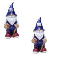 New York Giants Garden Gnomes (Set of 2)