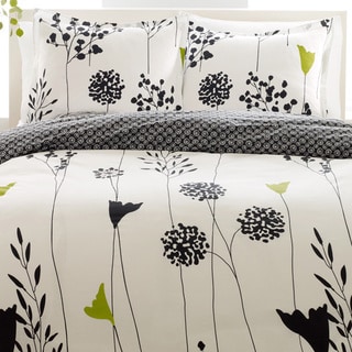 Perry Ellis Asian Lilly 3-Piece Comforter Set