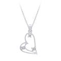 Sterling Silver and Diamond Accent Necklace