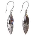 Sterling Silver and Abalone Shell Earrings (Thailand)