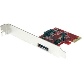 StarTech.com 1x eSATA + 1x SATA 6 Gbps PCI Express SATA Controller Ca