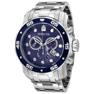 Invicta Men's Pro Diver Blue Dial Chronograph Watch