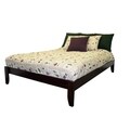 Scandinavia Full-size Solid Bamboo Wood Platform Bed