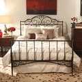 ETHAN HOME Camelia Full-size Metal Sleigh Bed