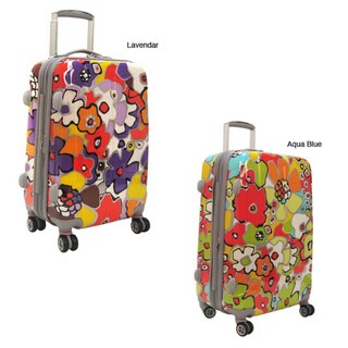Olympia Blossom 29-inch Fashion Hardside Spinner Upright