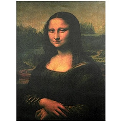 Cheap Da Vinci 'Mona Lisa' Canvas Wall Art (China)