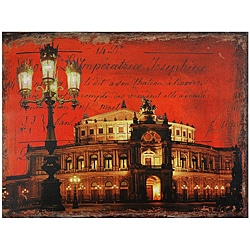 Low Price German Opera House Canvas Wall Art (China)