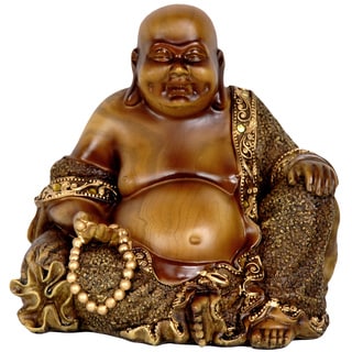 Sitting 6-inch Laughing Buddha Statue (China)