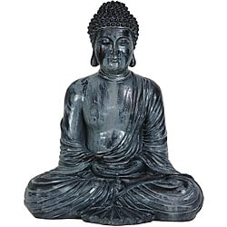 @@@ >  Japanese 12-inch Sitting Gautama Buddha Statue (China)