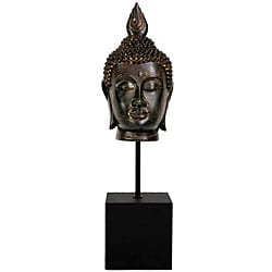 Hot Deal Burmese 19-inch Buddha Head Statue (China)
