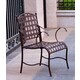International Caravan Sante Fe Nailhead Iron Chairs (Set of 2)