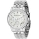 Michael Kors Women's MK5020 Mother of Pearl Chronograph Stainless Steel Watch