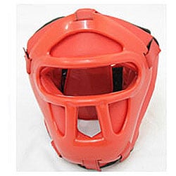 Head Cage Pro Red Heavy-Duty Head Gear-Image