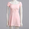 Ilusions Women's Off-shoulder Baby Doll Set