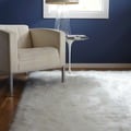 Jungle Sheep Skin Ivory Rug (3' x 5')