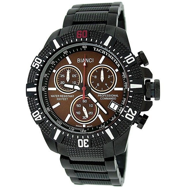 Roberto Bianci Men's 'Professional Commando' Chronograph Watch 