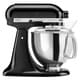 KitchenAid KSM150PSOB Onyx Black 5-quart Artisan Tilt-Head Stand Mixer 