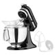 KitchenAid KSM150PSOB Onyx Black 5-quart Artisan Tilt-Head Stand Mixer 
