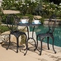 Christopher Knight Home Charleston Aluminum Copper Bistro Set