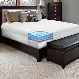 (^.^)/  SwissLux 10-inch Queen-size European-style Memory Foam Mattress
