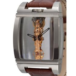 Corum Men's 'Golden Bridge' Titanium Mechanical Watch