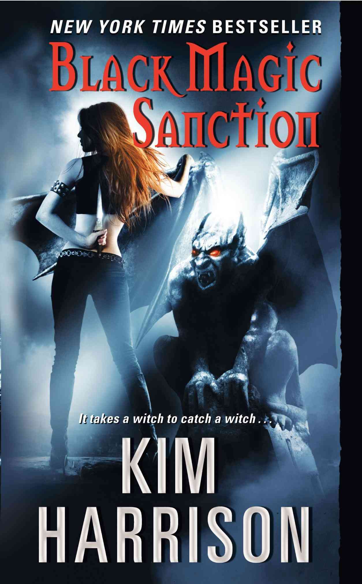 US paperback cover for Black Magic Sanction by Kim