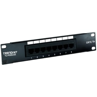 TRENDnet 8-Port Cat. 5e Unshielded Patch Panel