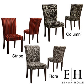 ETHAN HOME Decorative Parson Side Chairs (Set of 2)