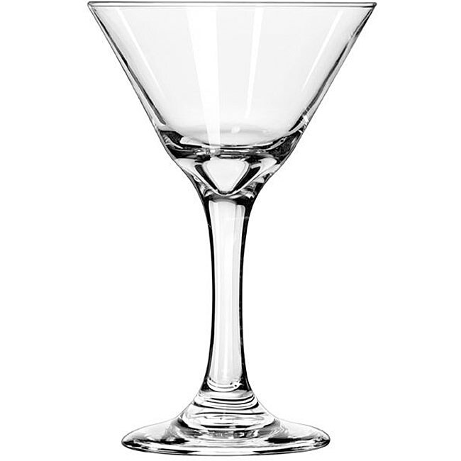 white martini glasses
