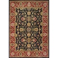 Alliyah Handmade Dark Navy 100 Percent New Zealand Wool Rug (8' x 10')