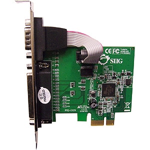 SIIG Cyber JJ-E00011-S3 PCIe Serial/Parallel Adapter