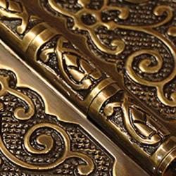 Lafayette Collection Antique Brass 3-inch Door Hinges (Pack of 3)