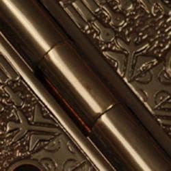 Windsor Collection Dark Bronze 3.5-inch Door Hinges (Pack of 3)