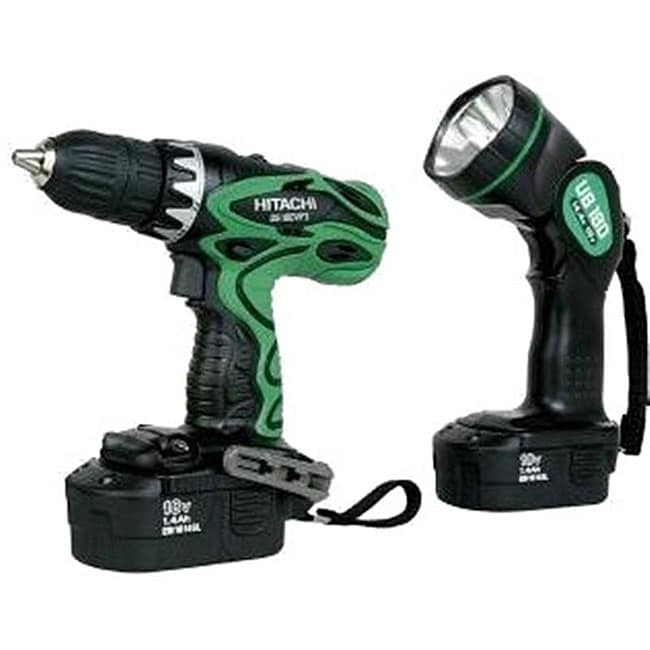  DS18DVF3 18v 1/2-in Driver Drill Kit with Flashlight (Reconditioned