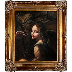 ( ._.) Leonardo Da Vinci 'The Virgin of the Rocks' Canvas Art