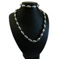 Silver Hematite 2-piece Set 