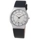 Skagen 'Steel' Men's 233XXLSLC Stainless Steel and Leather Watch