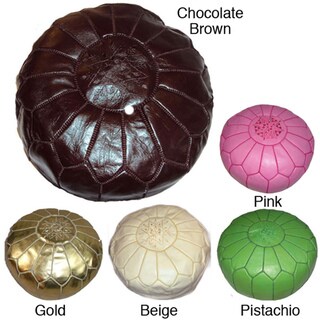 Leather Contemporary II Ottoman (Morocco)