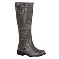 Journee Collection Women's 'Asiana-08' Regular and Wide-calf Buckle Knee-high Riding Boot