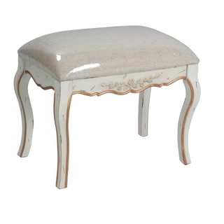Safavieh Diane Hand-painted White Bench